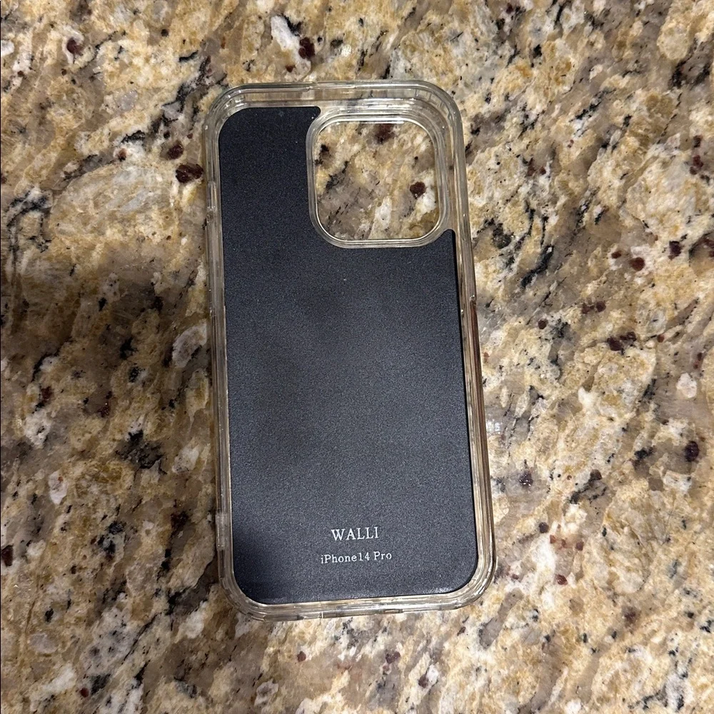 Walli iPhone 14 Pro Wallet Case Card Holder Creamsicle
